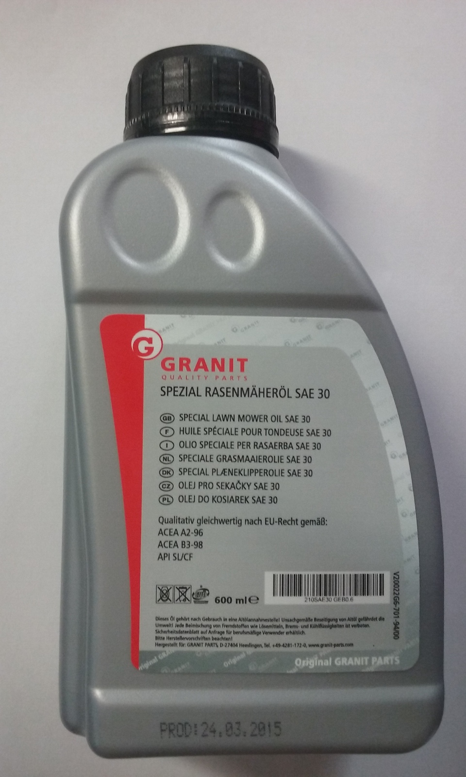 GRANIT Motorový olej